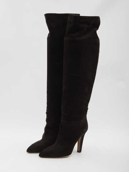 Incaltaminte Paris Texas Suede Elsa Boots BROWN Femei (BM 19375739) 2