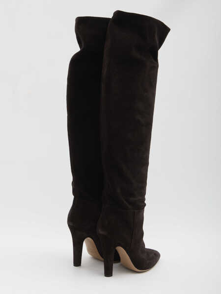 Incaltaminte Paris Texas Suede Elsa Boots BROWN Femei (BM 19375739) 3