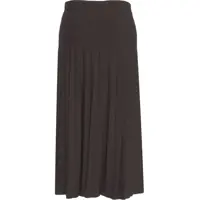 Fuste lungi Dama - Fuste lungi STAUD Midi skirt Lena Brown Femei (BM 19375772) - B-mall.ro