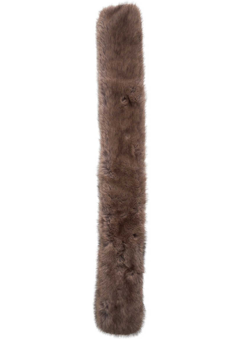 Esarfe STAND STUDIO Faux fur scarf Lone Brown Femei (BM 19375781) 1