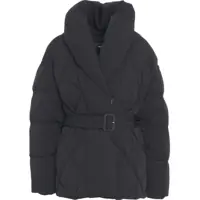 Geci de iarna Down jacket with waist belt 'Olive' Femei