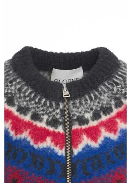 Cardigane CLOSED Cardigan with zipper Multicolor Femei (BM 19375826) 4