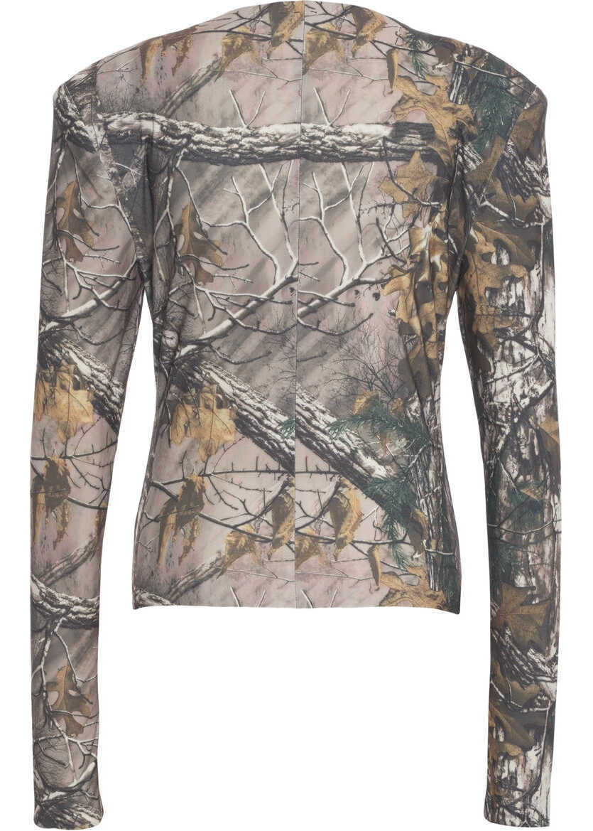 Maiouri NORMA KAMALI Longsleeve top with print Multicolor Femei (BM 19375844) 3