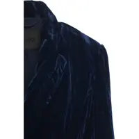 Sacouri Dama - Sacouri Liu Jo Velvet blazer Blue Femei (BM 19375859) - B-mall.ro