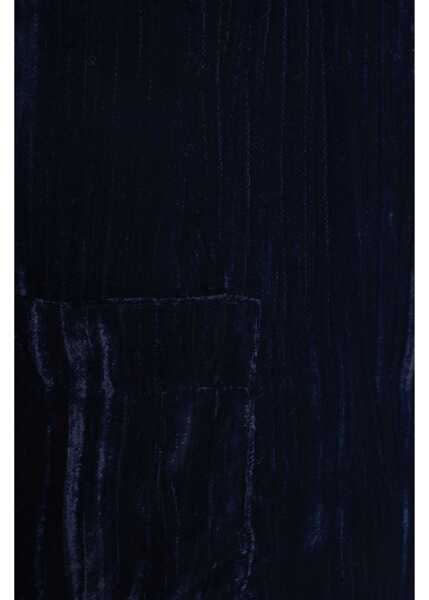 Sacouri Liu Jo Velvet blazer Blue Femei (BM 19375859) 5