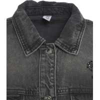 Jachete Dama - Jachete Liu Jo Denim jacket with rhinestones Black Femei (BM 19375874) - B-mall.ro