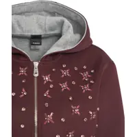 Jachete Dama - Jachete Pinko Hooded jacket with appliques Red Femei (BM 19375901) - B-mall.ro