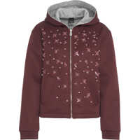 Jachete Hooded jacket with appliques Femei