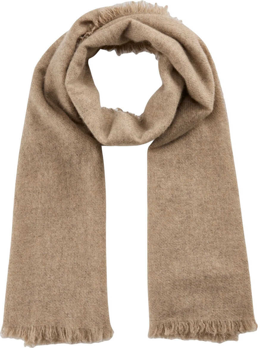 Esarfe Codello Scarf with fringe details Beige Femei (BM 19375910) 2