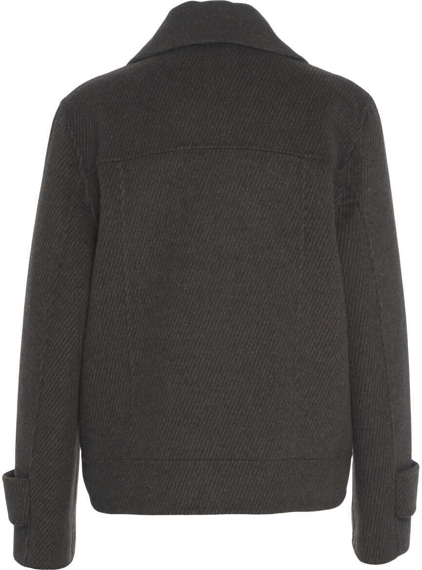 Geci Parka Kaos Wool peacoat Brown Femei (BM 19375913) 3