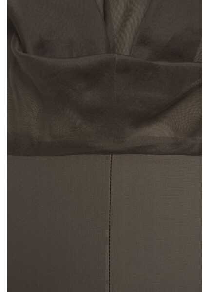 Maiouri STAUD Draped top Pinnacle Green Femei (BM 19375925) 4