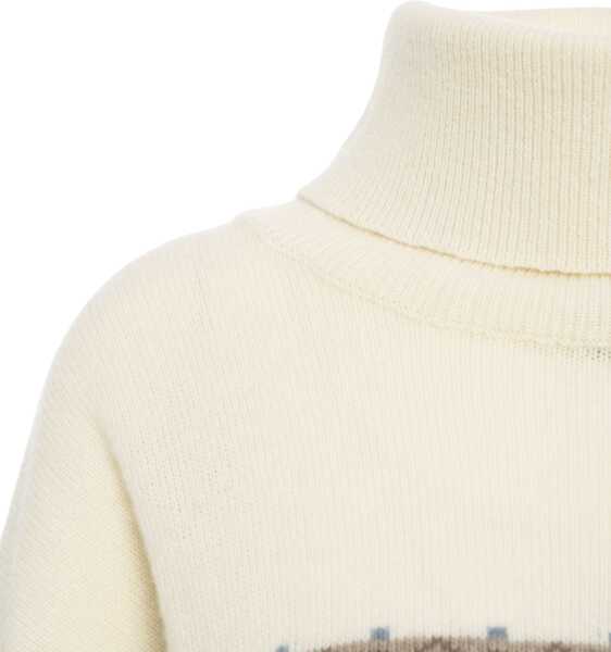 Pulovere Skall Turtleneck sweater Leonora Beige Femei (BM 19375931) 4