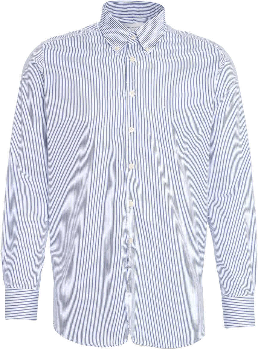 Camasi office Robert Friedman Striped shirt Codyl Blue Barbati (BM 19375955) 2