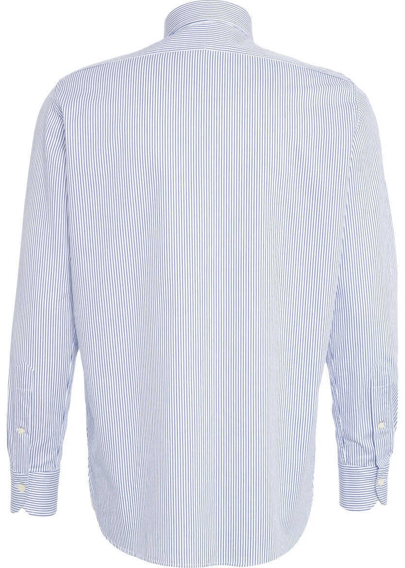 Camasi office Robert Friedman Striped shirt Codyl Blue Barbati (BM 19375955) 3