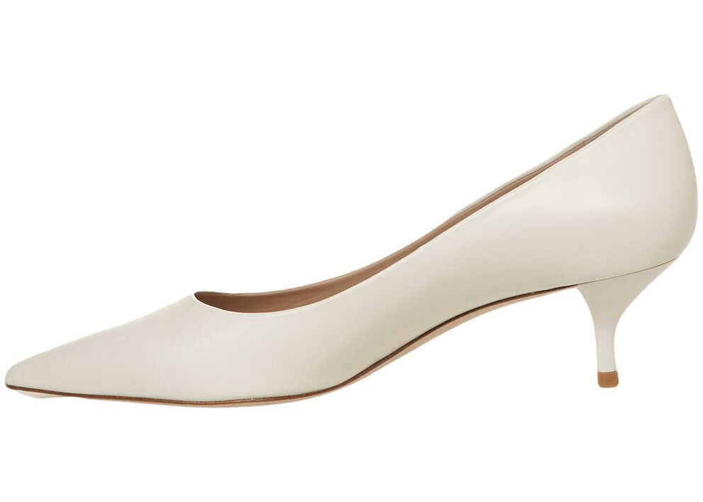 Pantofi cu toc Stuart Weitzman Smooth leather pumps White Femei (BM 19375958) 4