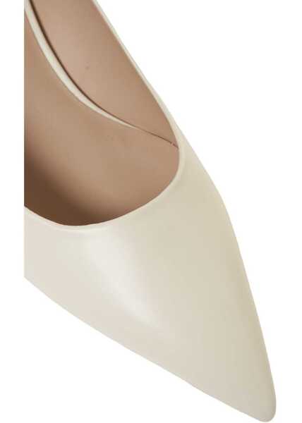 Pantofi cu toc Stuart Weitzman Smooth leather pumps White Femei (BM 19375958) 5