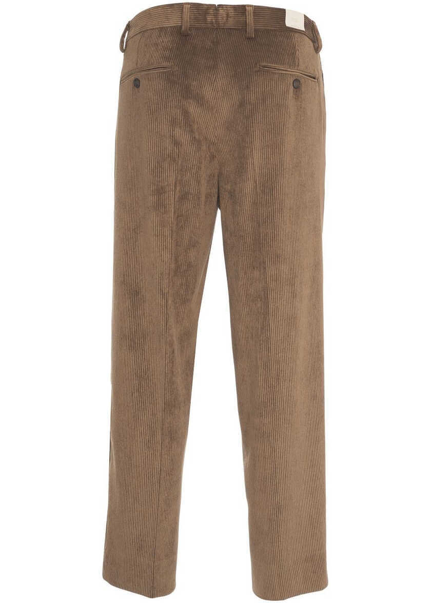 Pantaloni casual Briglia Corduroy pants Manhattan Brown Barbati (BM 19375961) 4