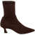 Stuart Weitzman Suede ankle boots Brown