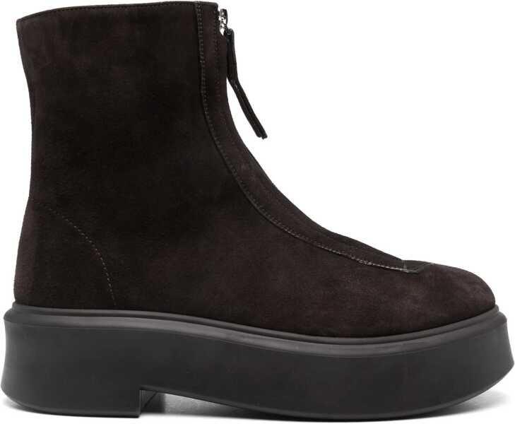 Incaltaminte THE ROW Zipped Boots BROWN Femei (BM 19376144) 1