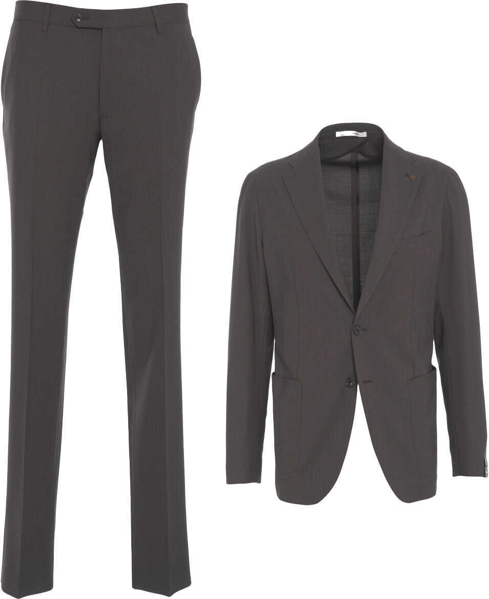 Costume Tagliatore Single breasted suit Brown Barbati (BM 19376162) 2