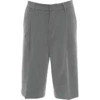 Pantaloni casual Bermuda shorts with pleats Femei