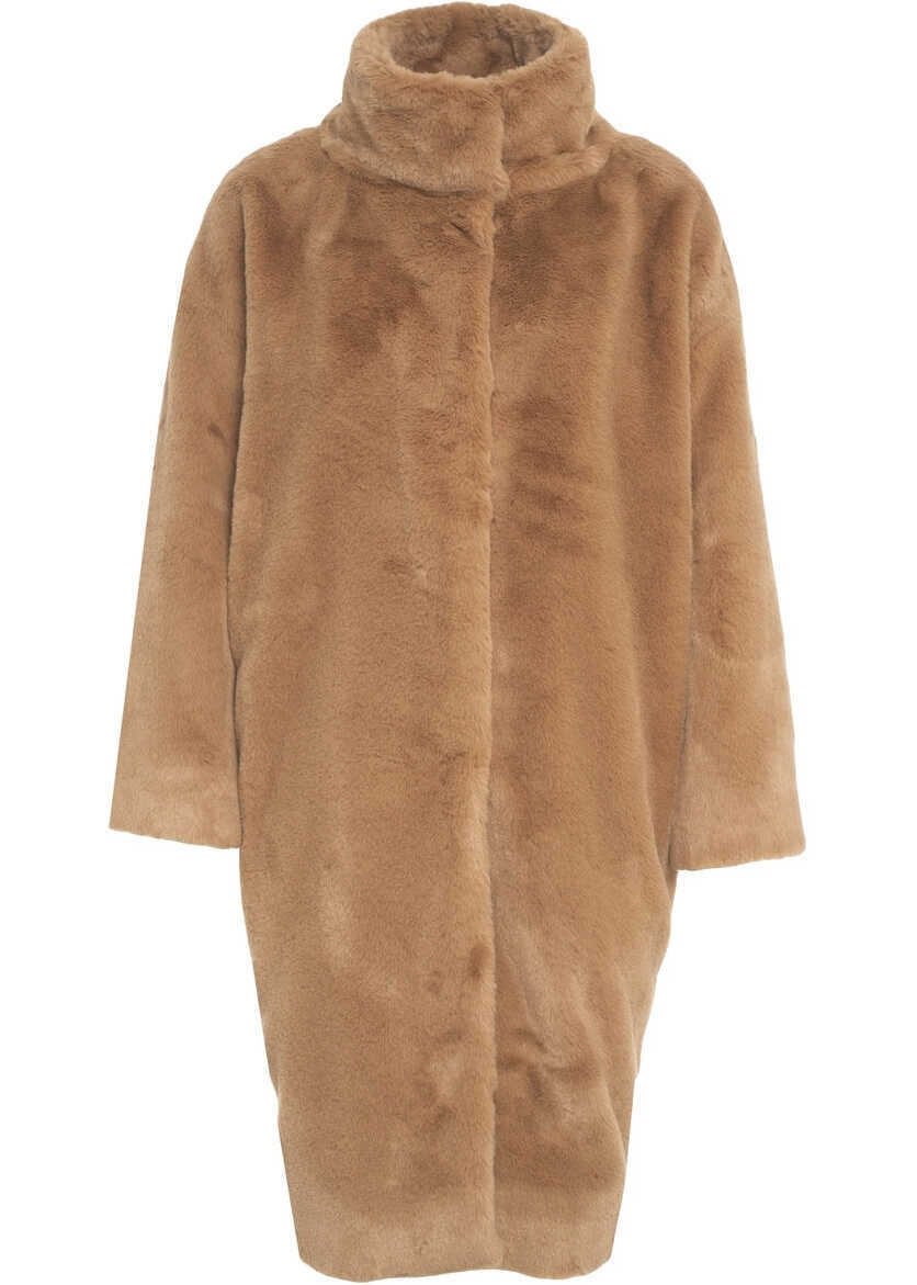 Paltoane Herno Faux fur coat Brown Femei (BM 19376177) 2