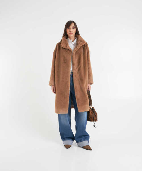 Paltoane Herno Faux fur coat Brown Femei (BM 19376177) 3