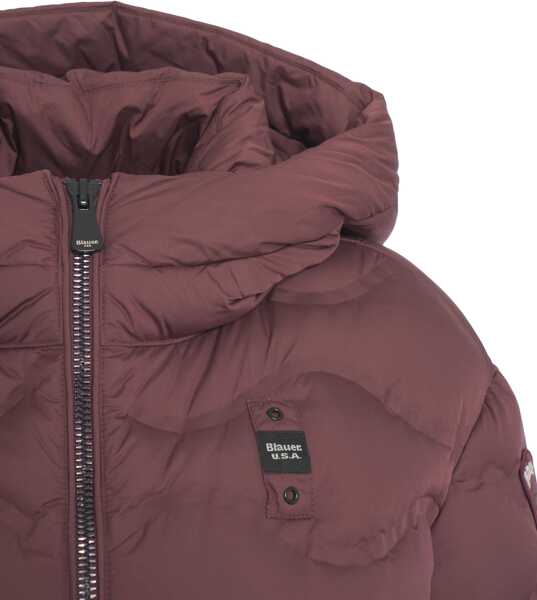 Paltoane Blauer Quilted down coat Red Femei (BM 19376180) 4