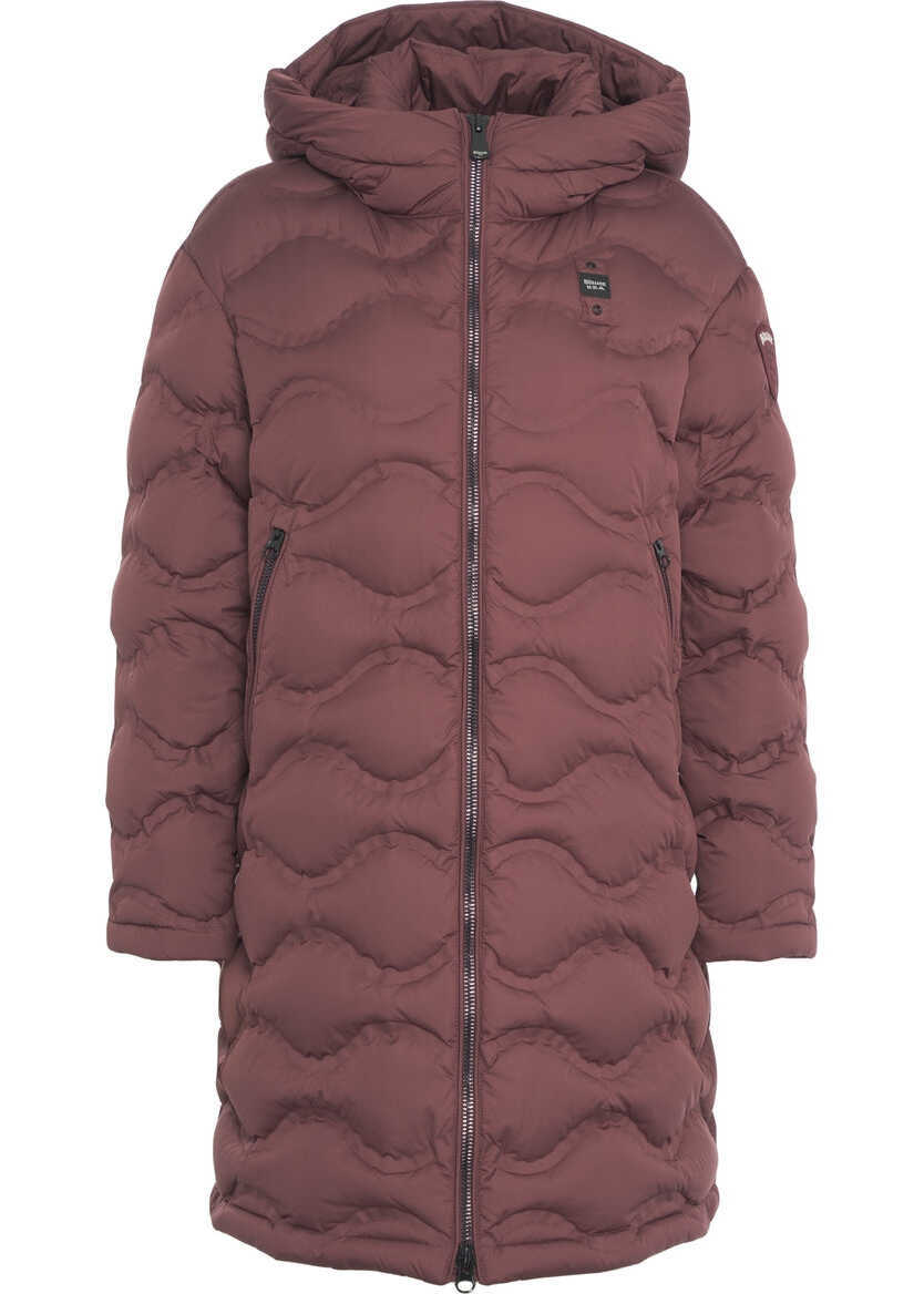 Paltoane Blauer Quilted down coat Red Femei (BM 19376180) 1