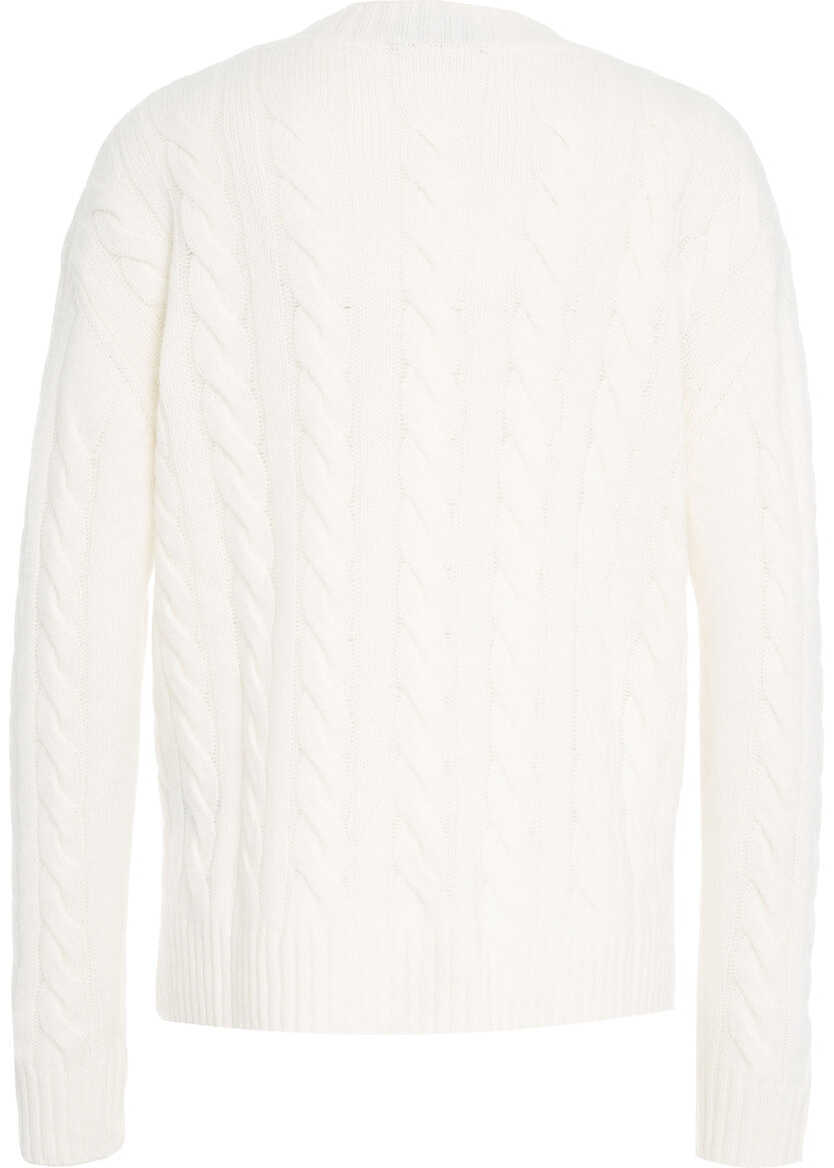 Pulovere Peuterey Cable knit sweater Lapierre White Femei (BM 19376210) 3