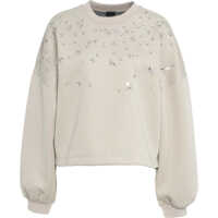Cardigane Sweatshirt with rhinestones Femei