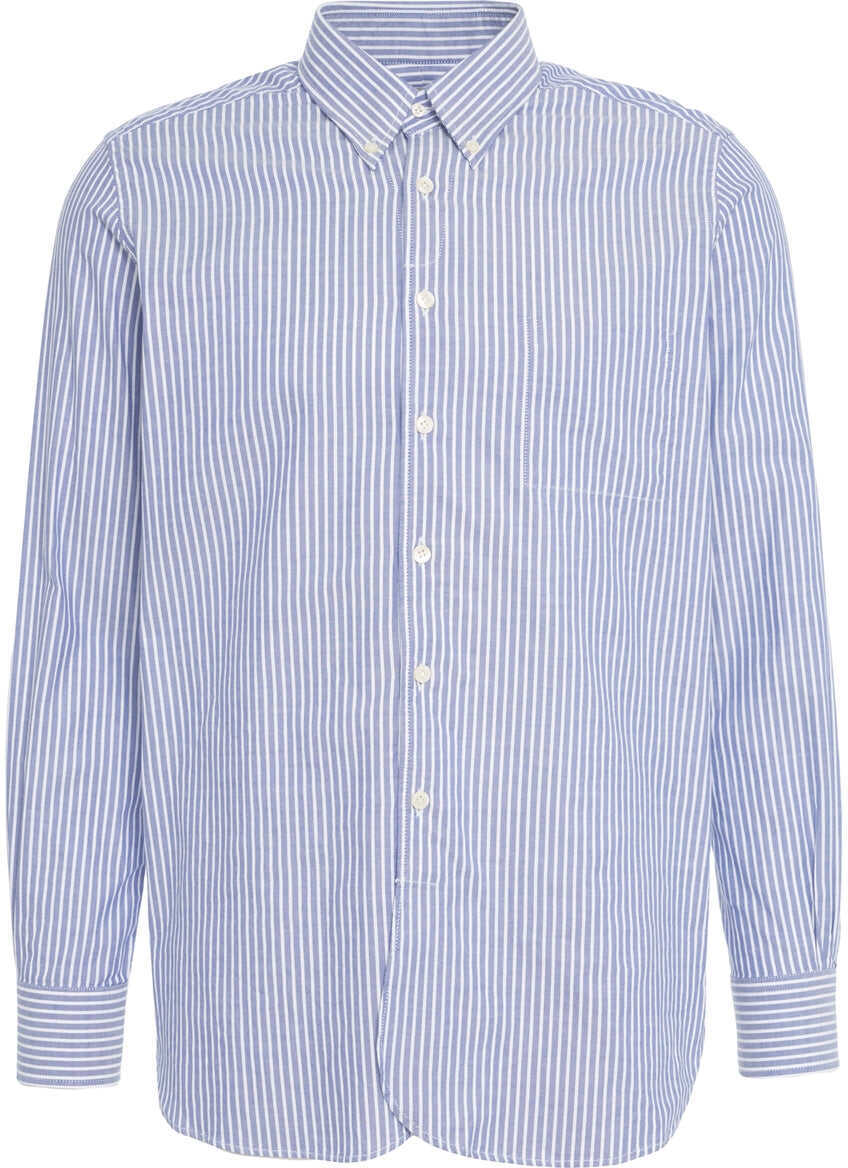 Camasi office Robert Friedman Striped shirt Codyl Blue Barbati (BM 19376222) 2