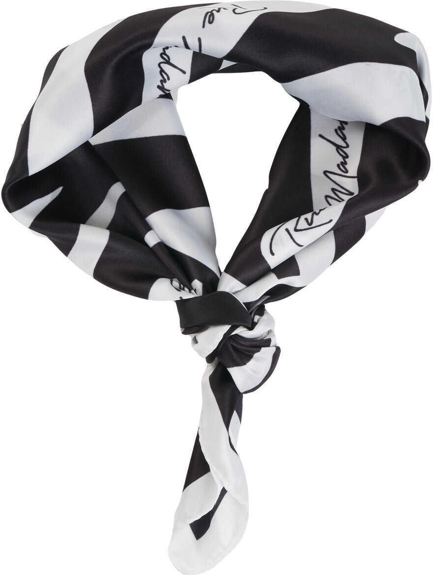 Esarfe Rue Madam Foulard with logo print White Femei (BM 19376264) 2