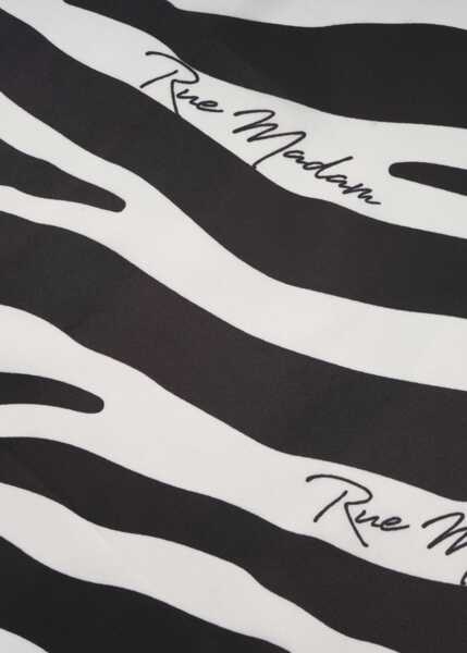 Esarfe Rue Madam Foulard with logo print White Femei (BM 19376264) 4