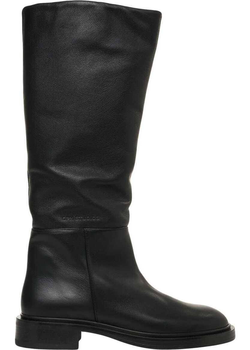 Cizme de iarna Copenhagen Leather riding boots Black Femei (BM 19376270) 2