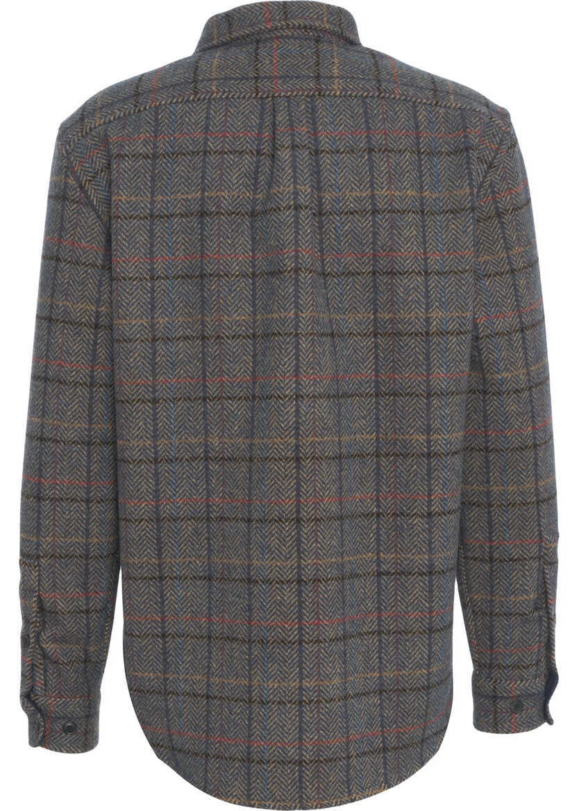 Jachete Portuguese Check overshirt Multicolor Barbati (BM 19376273) 3