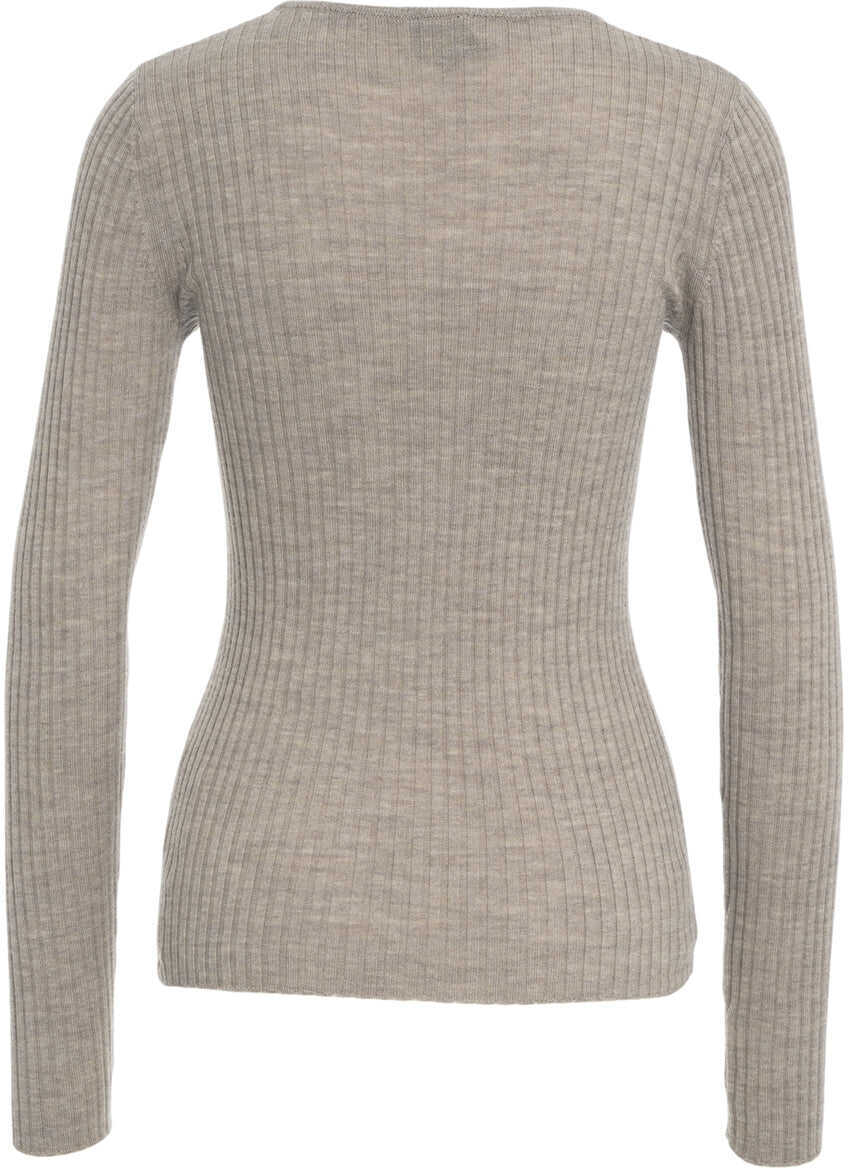Pulovere Herskind Ribbed sweater Nova Grey Femei (BM 19376282) 3