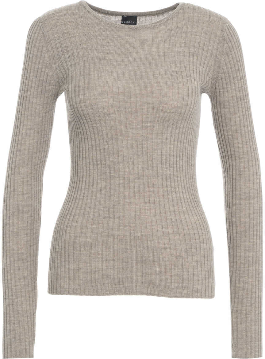 Pulovere Herskind Ribbed sweater Nova Grey Femei (BM 19376282) 1