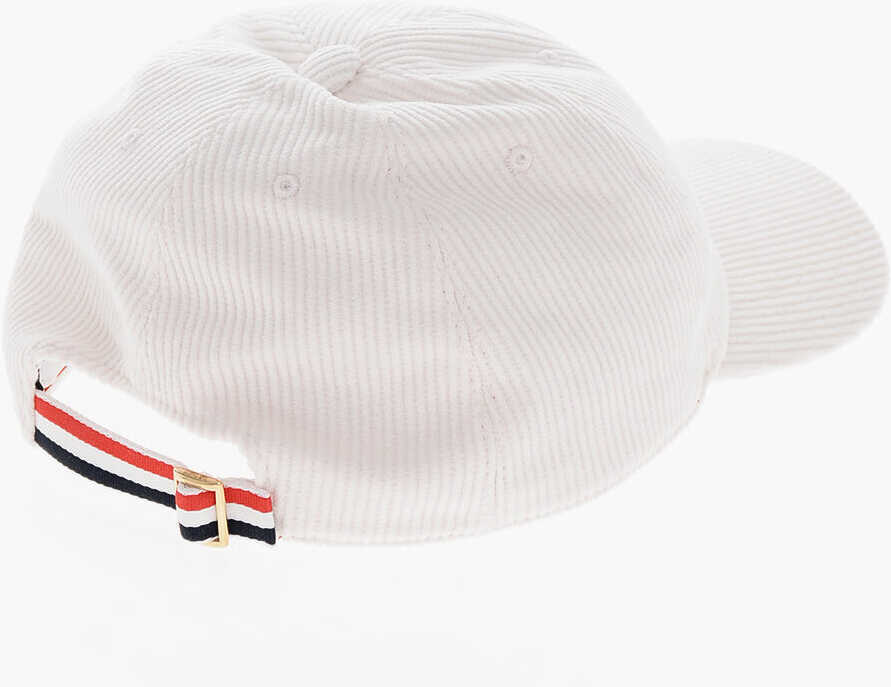 Caciuli Thom Browne Ribbed Bird And Bee Cap With Embroideries Pink Barbati (BM 19376366) 2