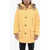 Woolrich Aime' Leon Dore Solid Color Down Jacket With Removable Faux Yellow