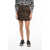 Woolrich Quilted Padded Miniskirt Brown
