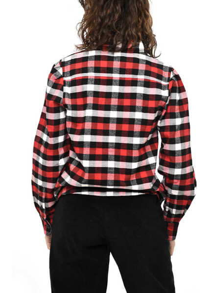 Camasi casual Woolrich Cotton Buffalo Check Shirt Multicolor Femei (BM 19376396) 2