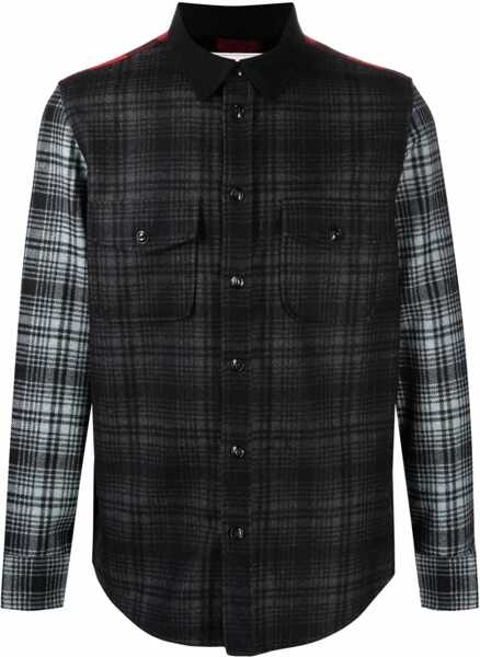 Jachete Woolrich Multicolor District Check Alaskan Melton Overshirt Multicolor Barbati (BM 19376420) 1