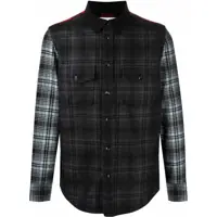 Jachete Multicolor District Check Alaskan Melton Overshirt Barbati