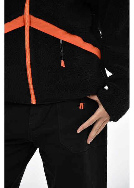 Jachete Woolrich Reversible Fleeced Jacket With Zip Black Femei (BM 19376426) 3