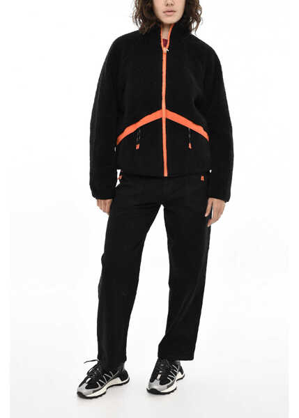 Jachete Woolrich Reversible Fleeced Jacket With Zip Black Femei (BM 19376426) 4