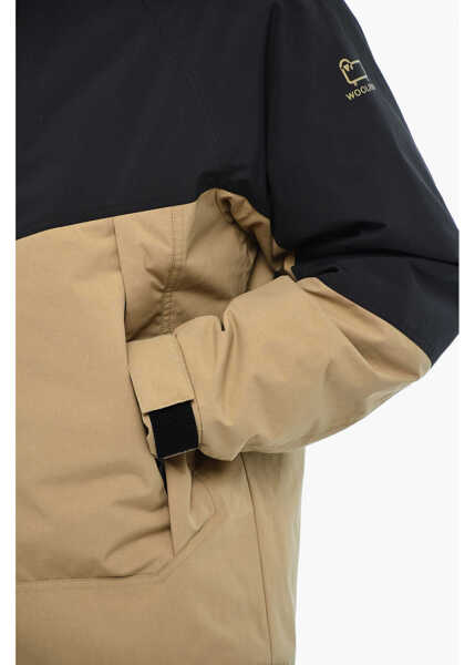 Jachete Woolrich Snap Buttons Two-Tone Himalayan Jacket Brown Barbati (BM 19376432) 3