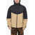 Woolrich Snap Buttons Two-Tone Himalayan Jacket Brown
