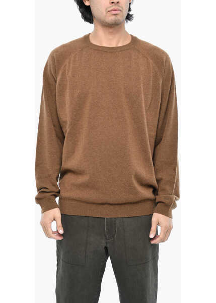 Pulovere Woolrich Cashmere Luxe Crew-Neck Sweater Brown Barbati (BM 19376435) 1