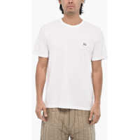 Tricouri Cotton Sheep Crew-Neck T-Shirt With Embroidery Monogram Barbati